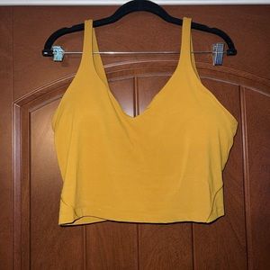 Lululemon Align Tank sz 14 Gold Spice